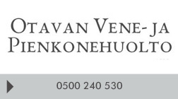 Otavan Vene- ja Pienkonehuolto logo